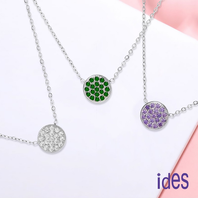 [ides愛蒂思]情人送禮 12月誕生石守護系列項鍊鎖骨鍊, , large