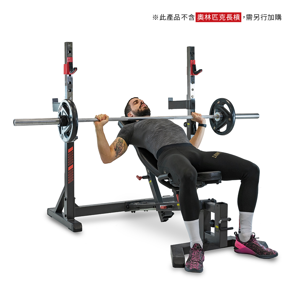 【BH歐洲百年品牌】G510 Olympic Rack 握推/蹲舉訓練機, , large