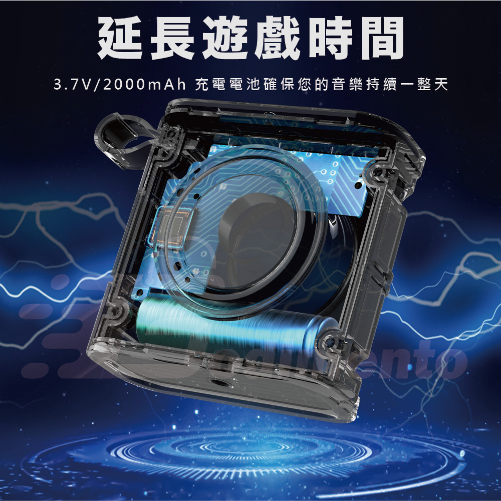 W-KING D2 超輕便隨身音響 自行車藍芽喇叭 FM/TF/AUXIN連接防水喇叭 雙串聯喇叭, , large