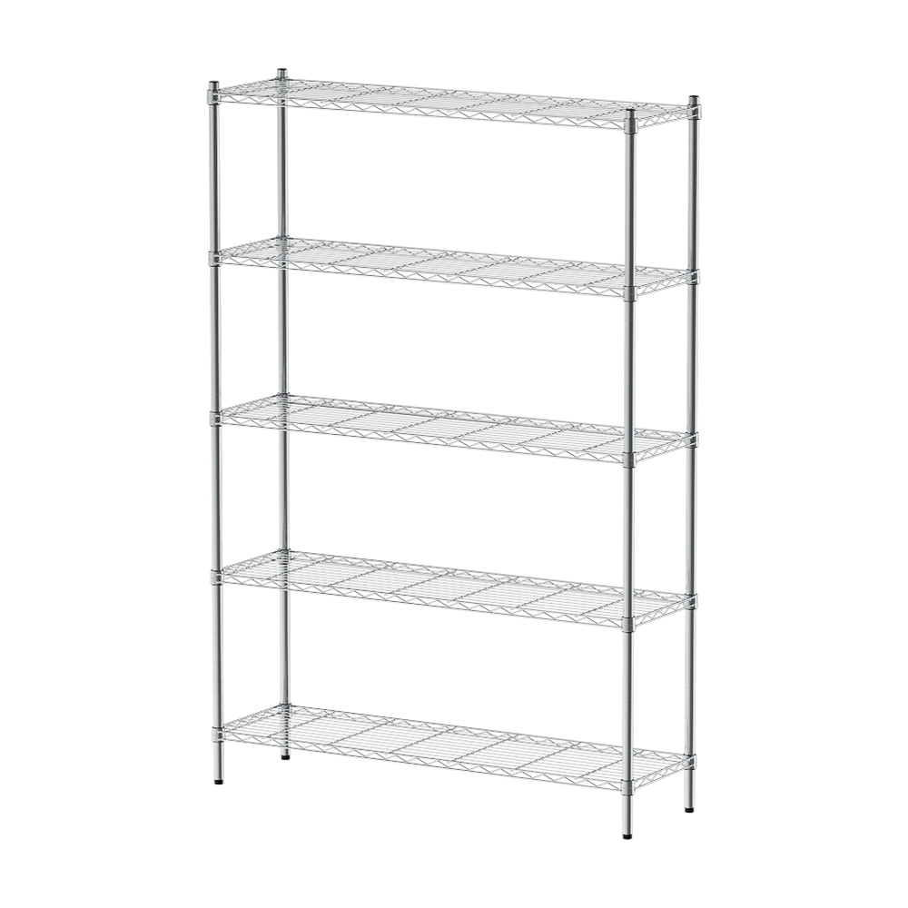 【Y HOUSE】120x35x180cm Lightweight Five-layer Iron Rack Iron Rack Shelf-Electroplating, , large