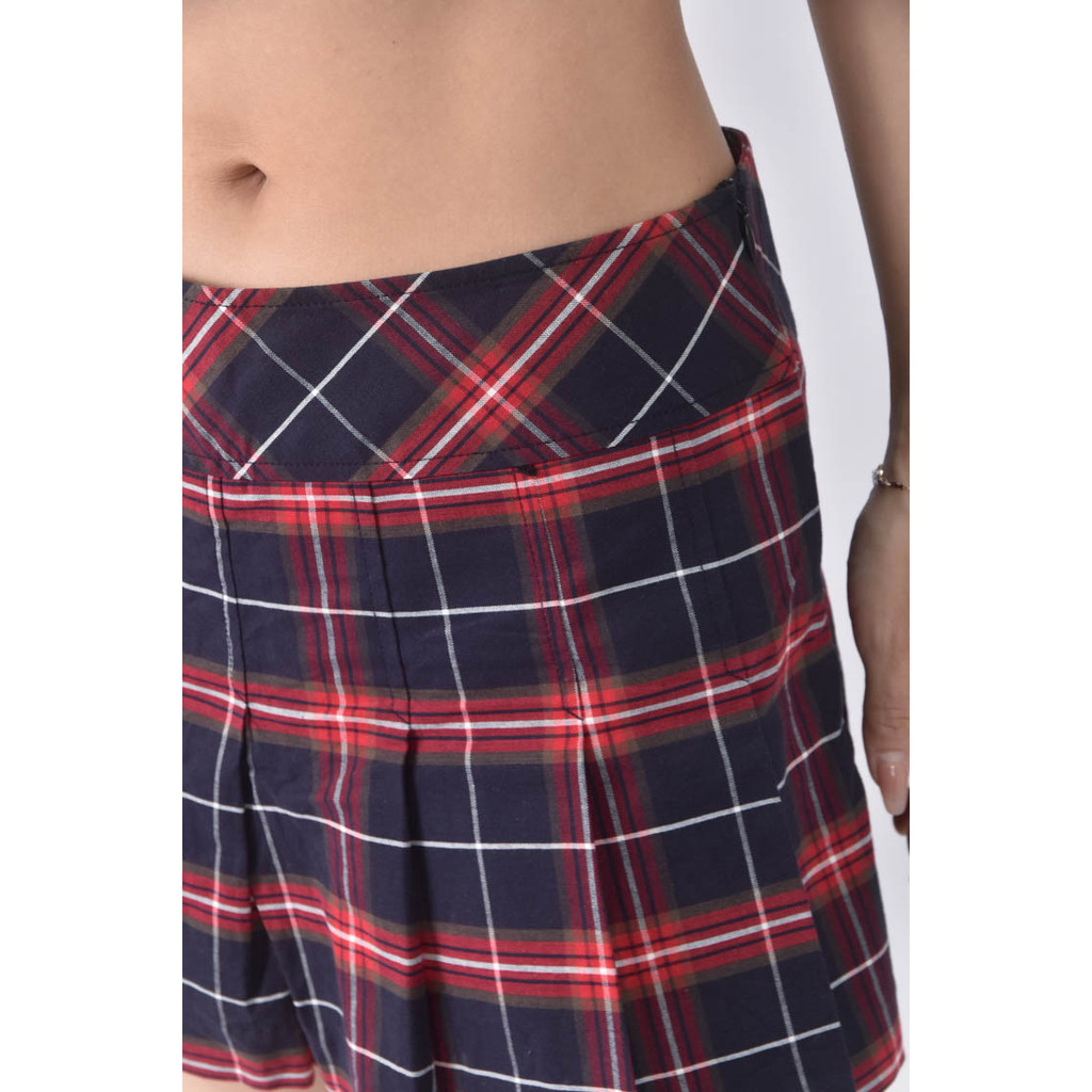 (S) knights bridge棉質純棉紅色短裙二手衣, , large