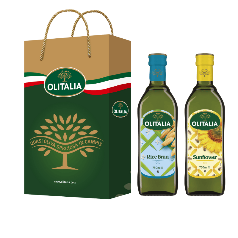 奧利塔雙饗禮盒(葵花+玄米), , large