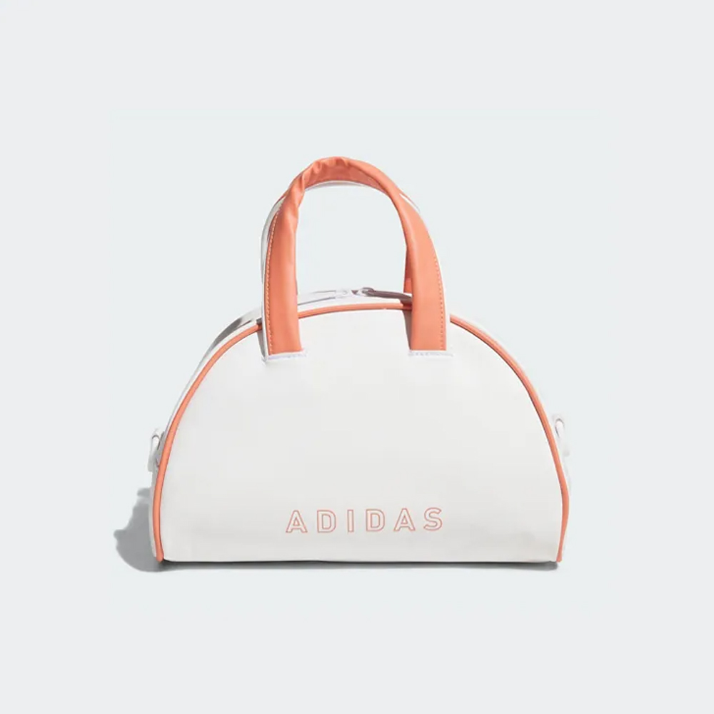 Adidas Golf Tote Bag &ndash; Half-Moon Triple-Stripes Design (Orange), , large