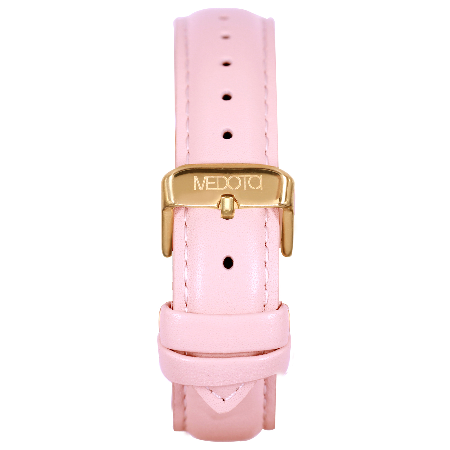 [MEDOTA] Blossom collection pink leather strap ladies watch-Fantasy garden / BO-8901, , large