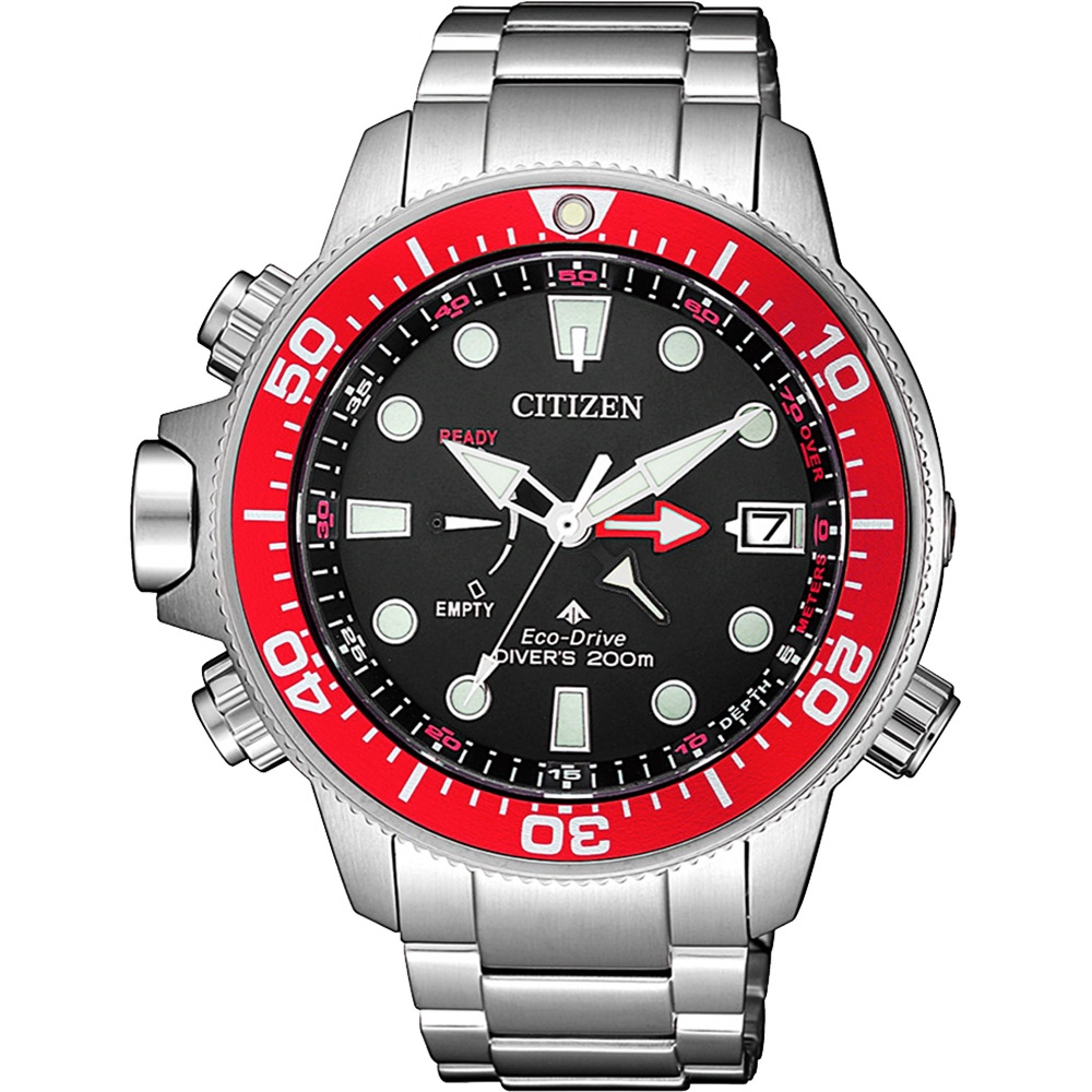 CITIZEN 星辰 PROMASTER 光動能200米潛水錶 BN2039-59E, , large