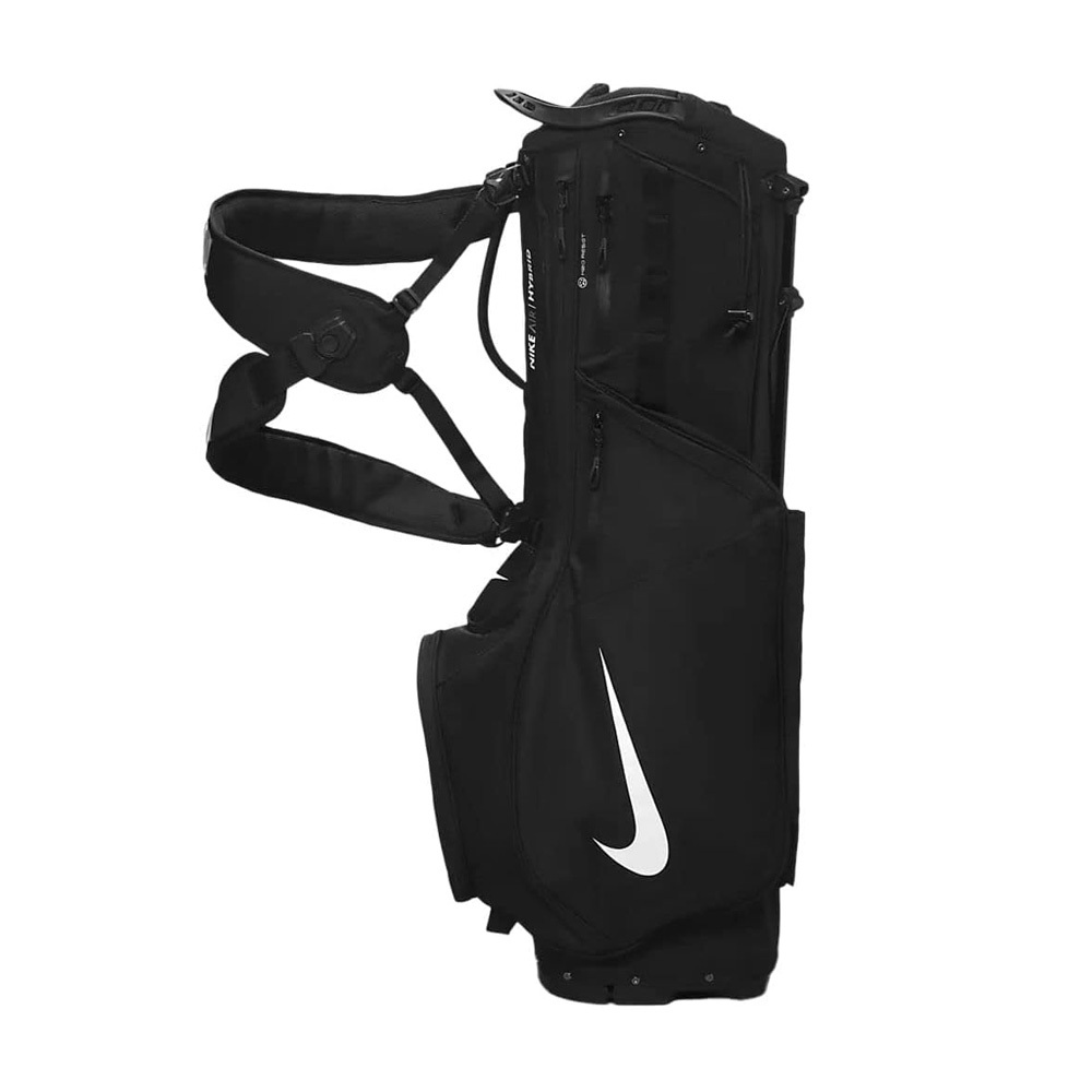 NIKE AIR HYBRID 2 腳架袋 球桿袋 高爾夫球袋 14格 保冷袋 防水罩 雙背帶 可拆球袋 耐用束帶 黑, , large