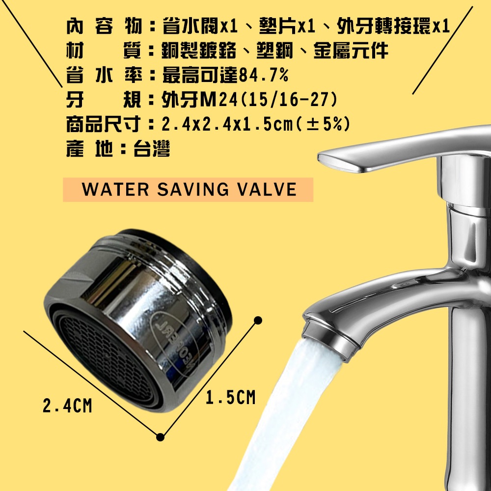 GS 台灣製造 Neoperl 氣泡式出水省水閥 2010 省水閥 外牙型省水閥 省水器 節水器 水波器 過濾器 四分, , large