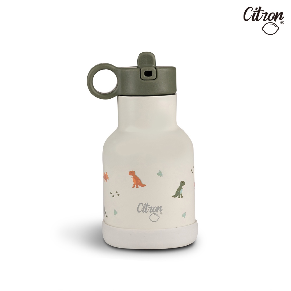 官方直營【Citron】三層保溫瓶_250ml_恐龍世界, , large
