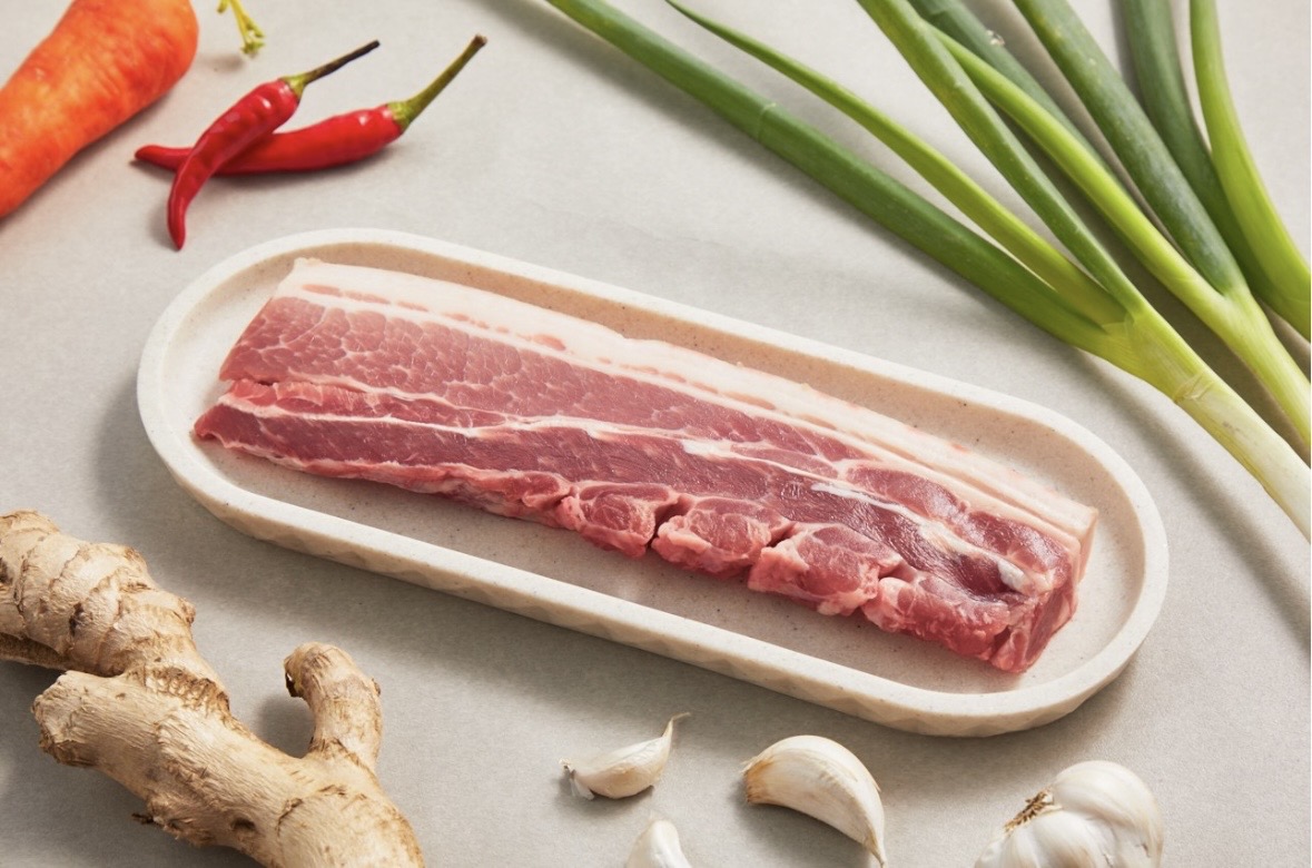 【大成食品】黑蜜豬五花肉條(200G/包), , large