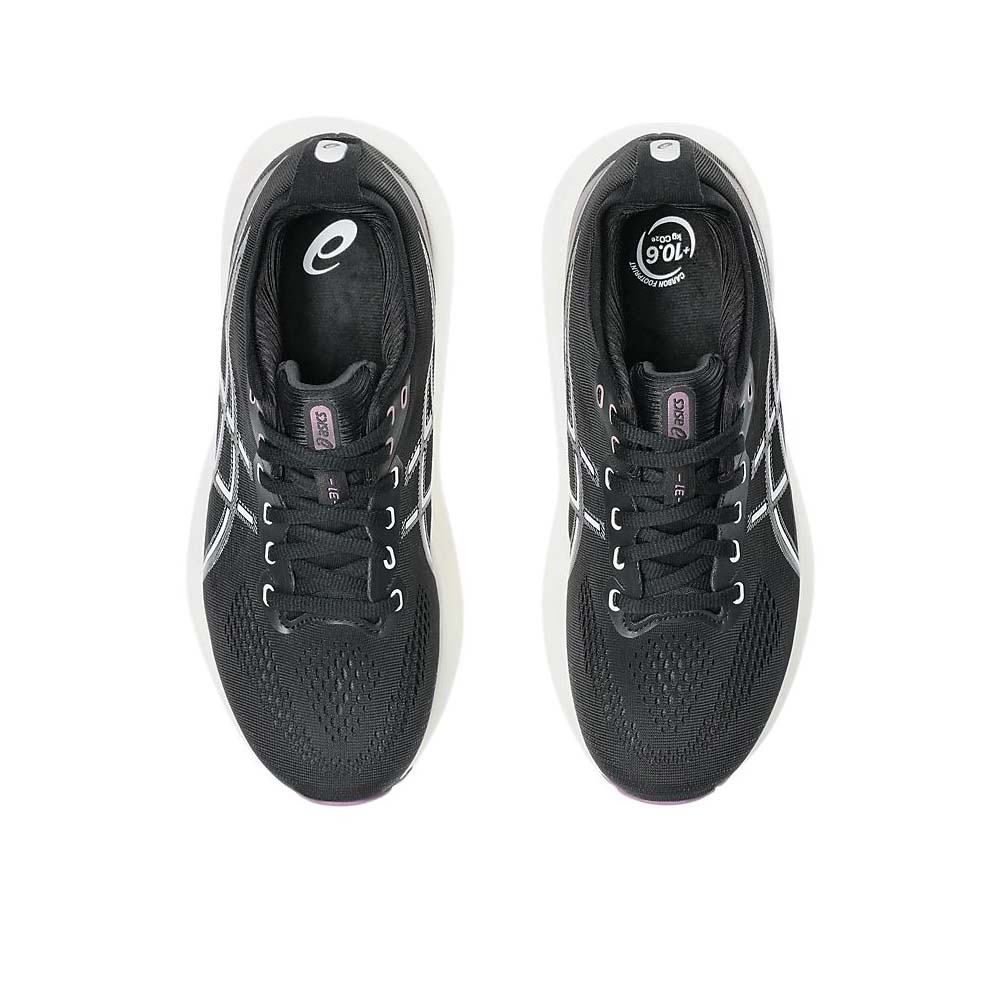 [秉宸] ASICS GEL-KAYANO 31 女慢跑鞋 黑白 一般楦 1012B670-004, , large