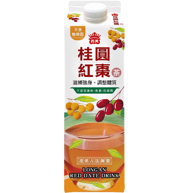 義美桂圓紅棗茶900ml, , large