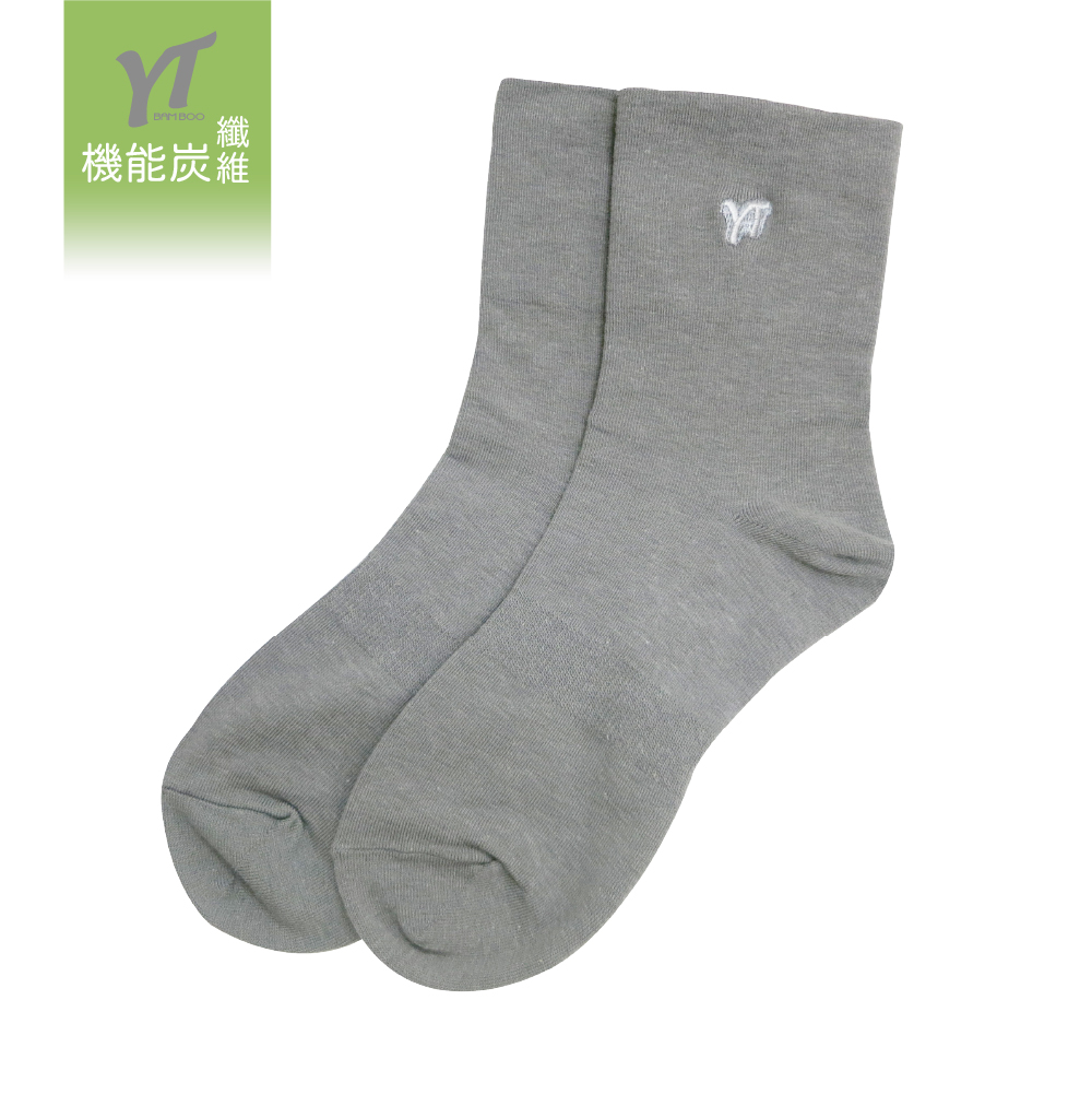 Men&rsquo;s Seamless Bamboo Charcoal Socks (Gray), , large