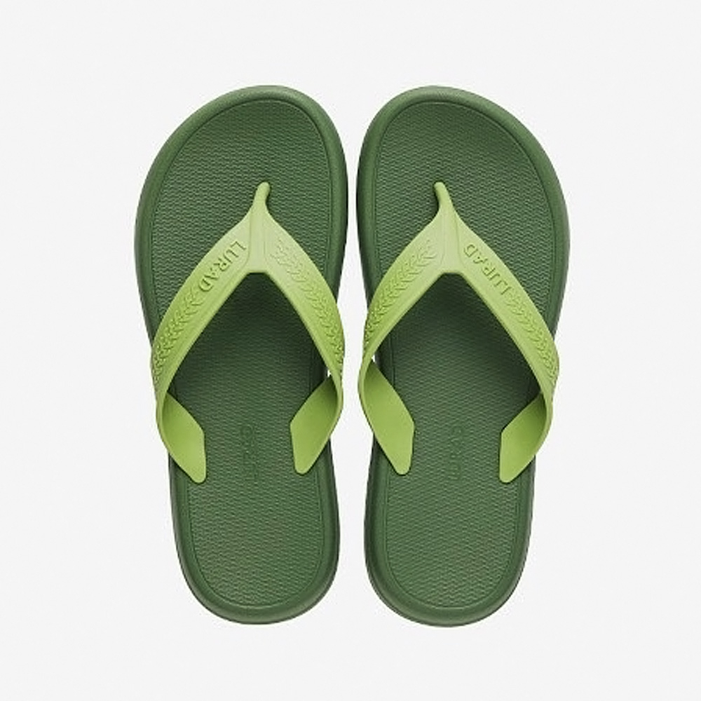 HANG TEN 環保夾腳拖鞋 男鞋 人字拖 旅遊 休閒 逛街 簡約 時尚 Q彈 無異味 耐磨 防滑 黑 黃 灰 綠, , large