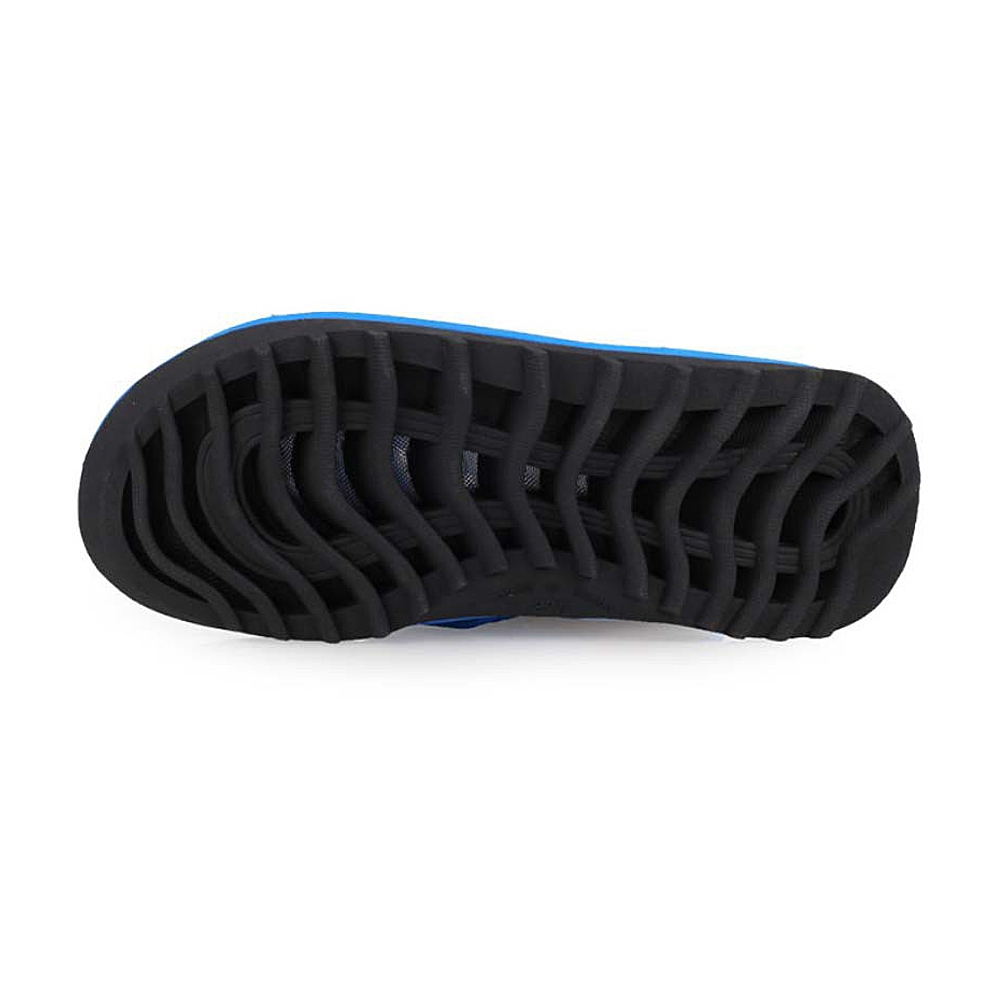 DIADORA迪亞多那 男人風運動拖鞋 人字拖 夾腳拖 休閒 逛街 居家 柔軟 吸震 透氣 排濕 散熱氣孔 防滑 黑 藍, , large