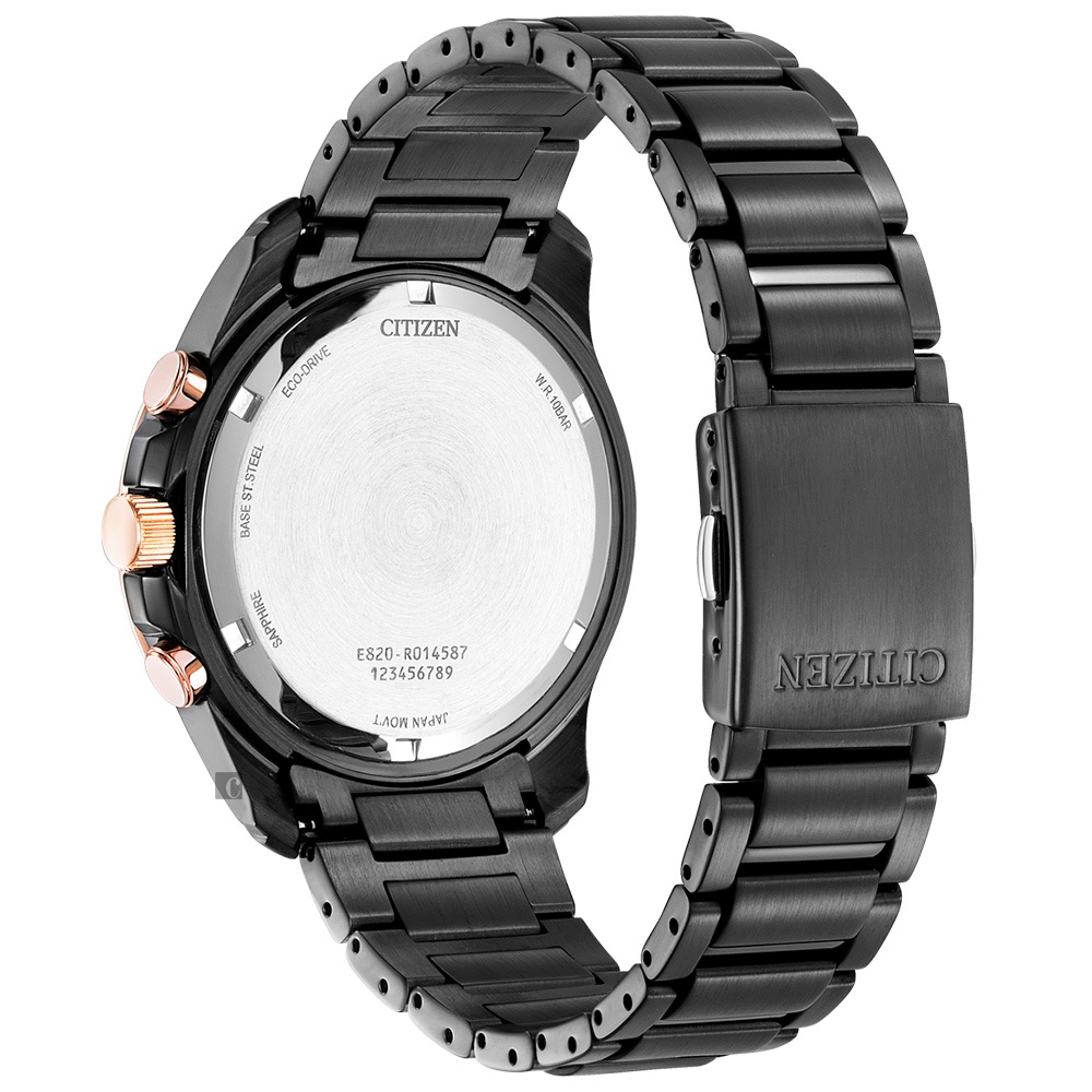 CITIZEN 星辰 亞洲限定 聖誕節推薦款光動能萬年曆手錶-午夜藍 BL5546-81L, , large
