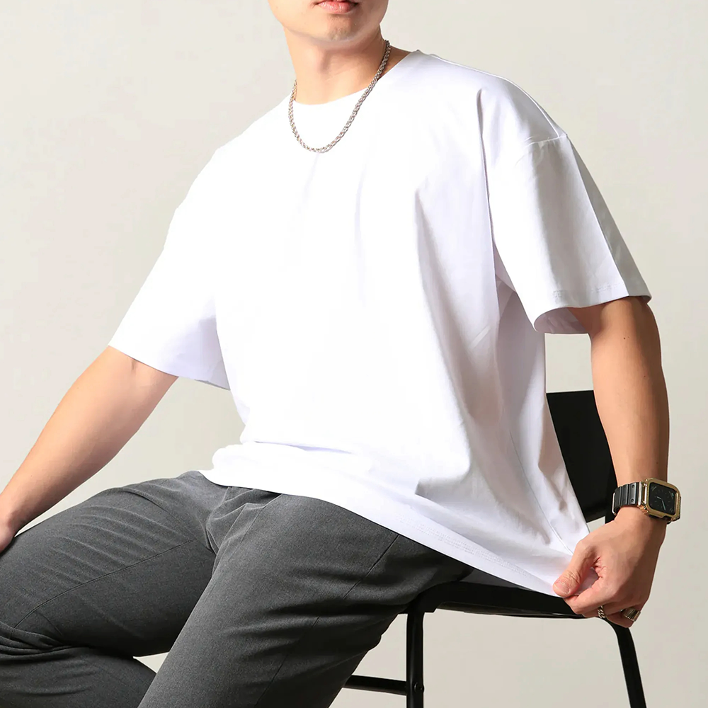 【RAZZO】American functional comfortable anti-fouling T (classic style), , large