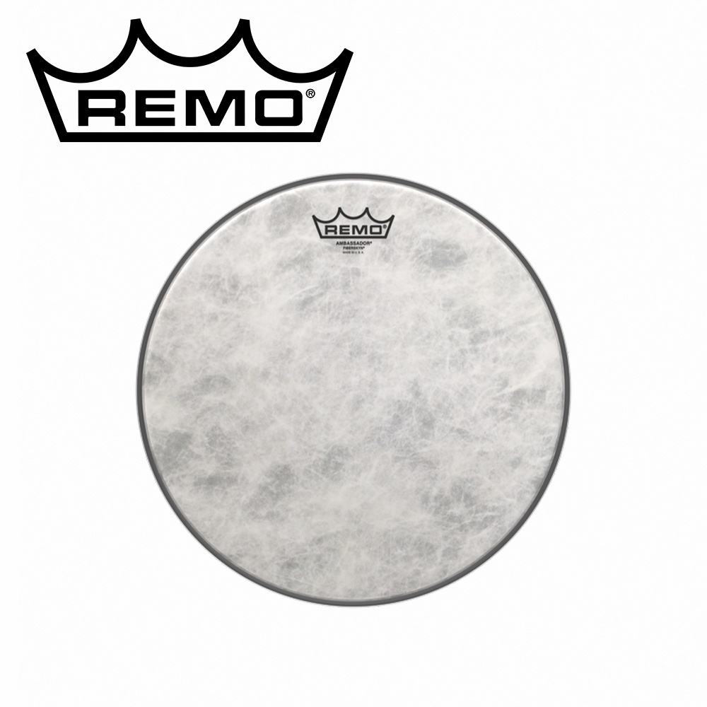 REMO Ambassado Fiberskyn 單層噴白鼓皮【敦煌樂器】, , large