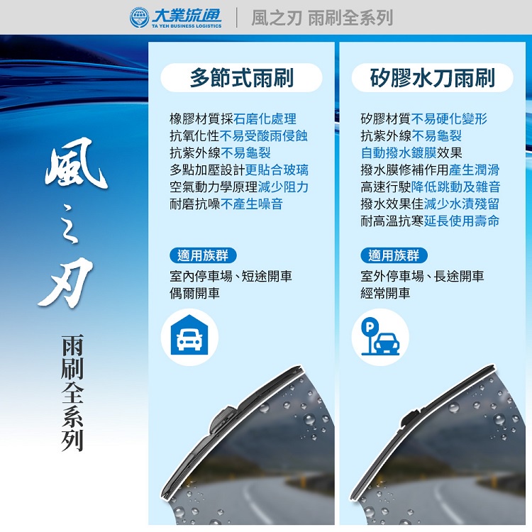 【風之刃】專用款14+28多節式耐磨抗噪雨刷-Toyota Corolla Altis 2019, , large