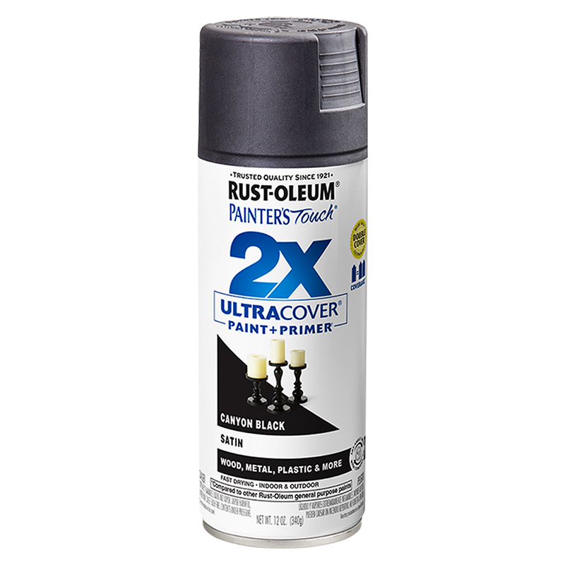 2X SPRAY BLACK, , large