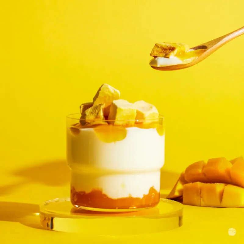 [OR Veggie]Freeze Dried .  Mango Chips, , large