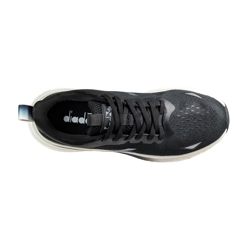 DIADORA迪亞多那 輕量專業慢跑鞋 男運動鞋 男鞋 寬楦 透氣 排濕 散熱 吸震 減壓 足弓支撐 耐磨 止滑 黑 藍, , large