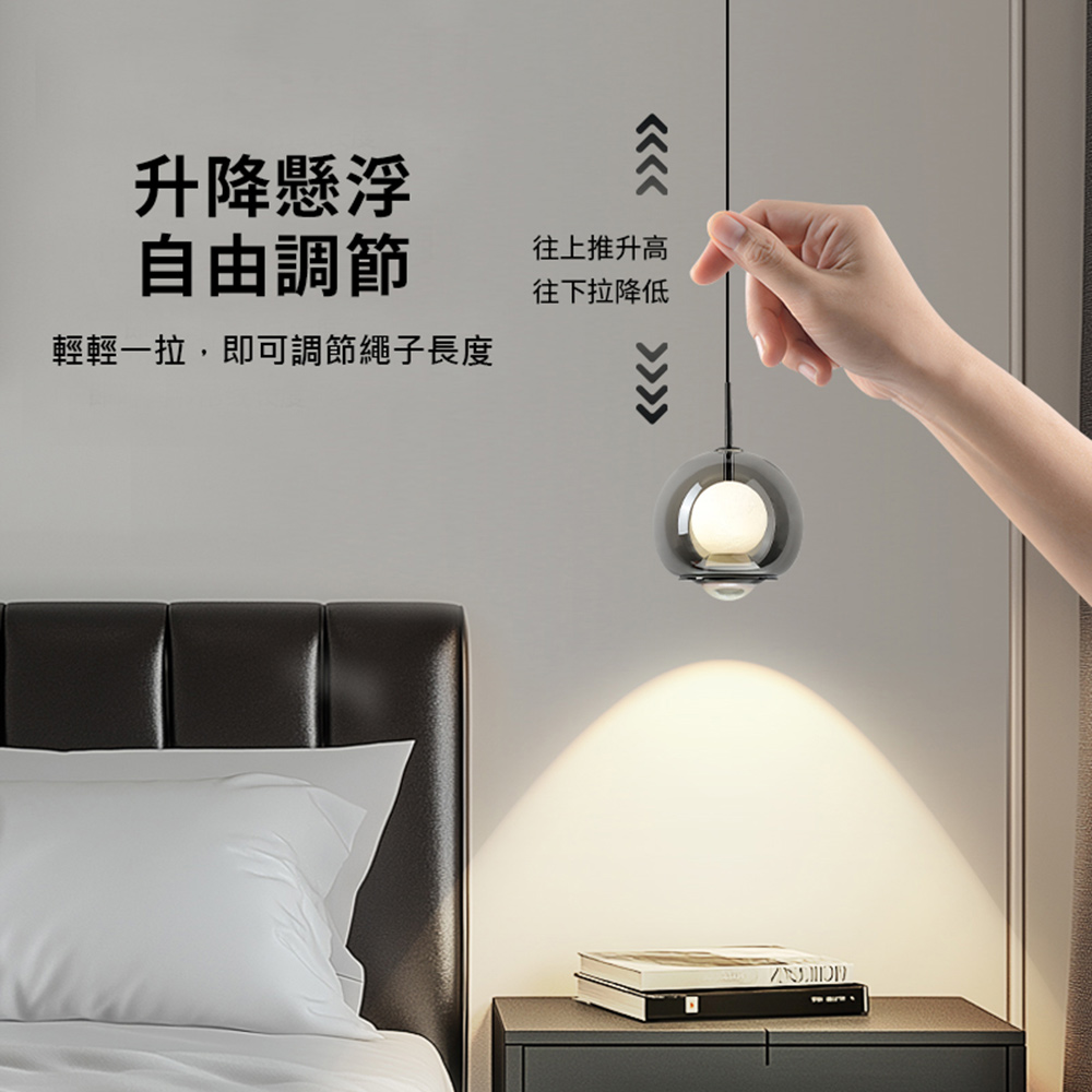  【H&R安室家】迷蹤吊燈-圓 ZA0275, , large