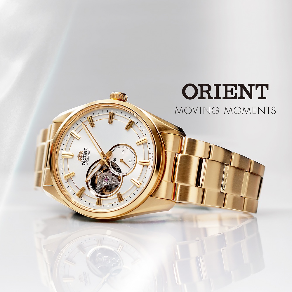 ORIENT 東方錶 SEMI-SKELETON系列 半鏤空機械錶-40.8 mm RA-AR0007S, , large