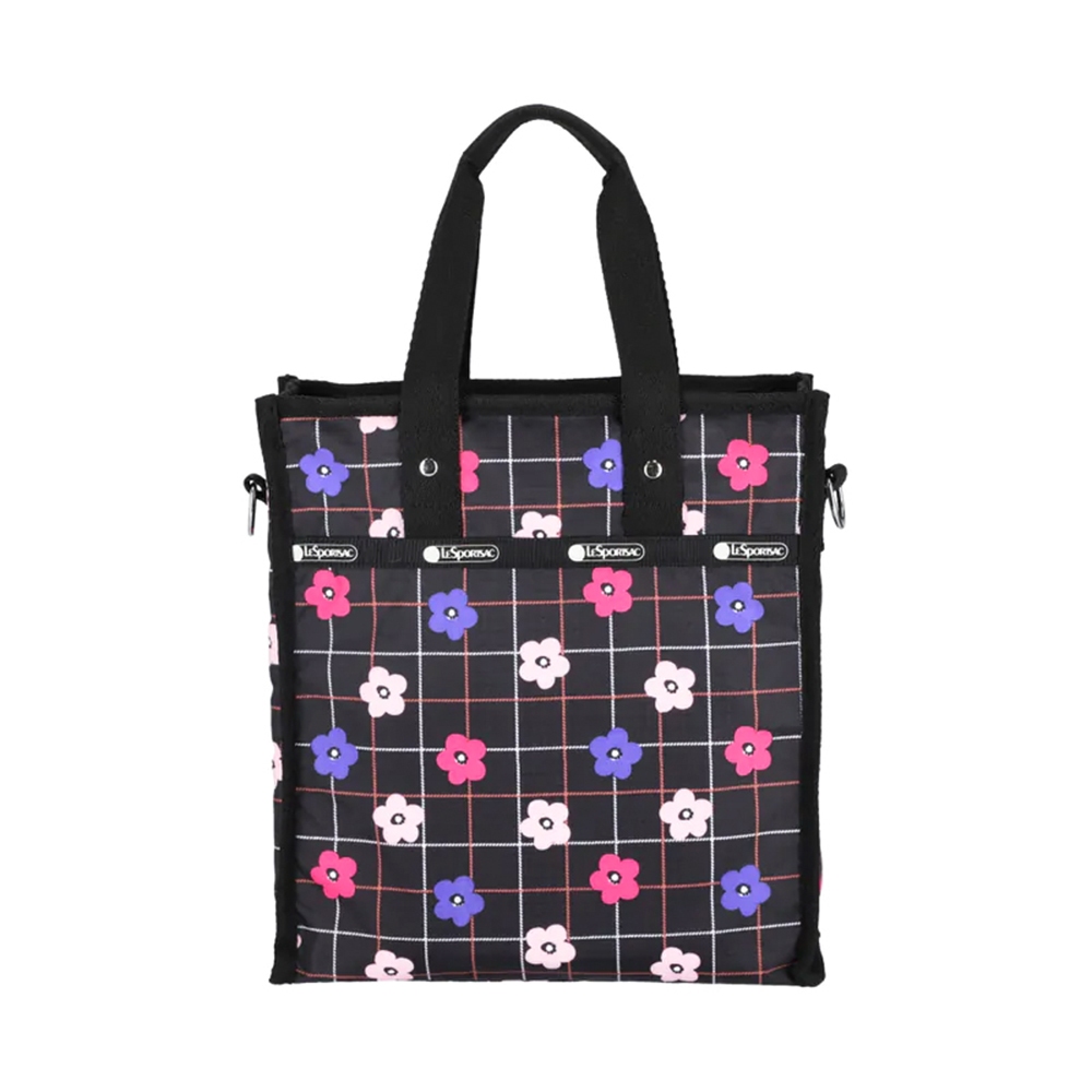 Lesportsac Medium N/S Tote 中型直式托特包/ 花格棋盤, , large