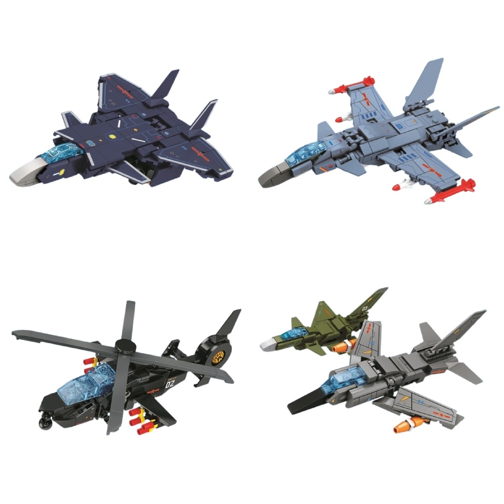  [Brick Republic]Senbao 202224&ndash;27 Hurricane Warriors &ndash; Set of 4 (Educational Building Blocks), , large