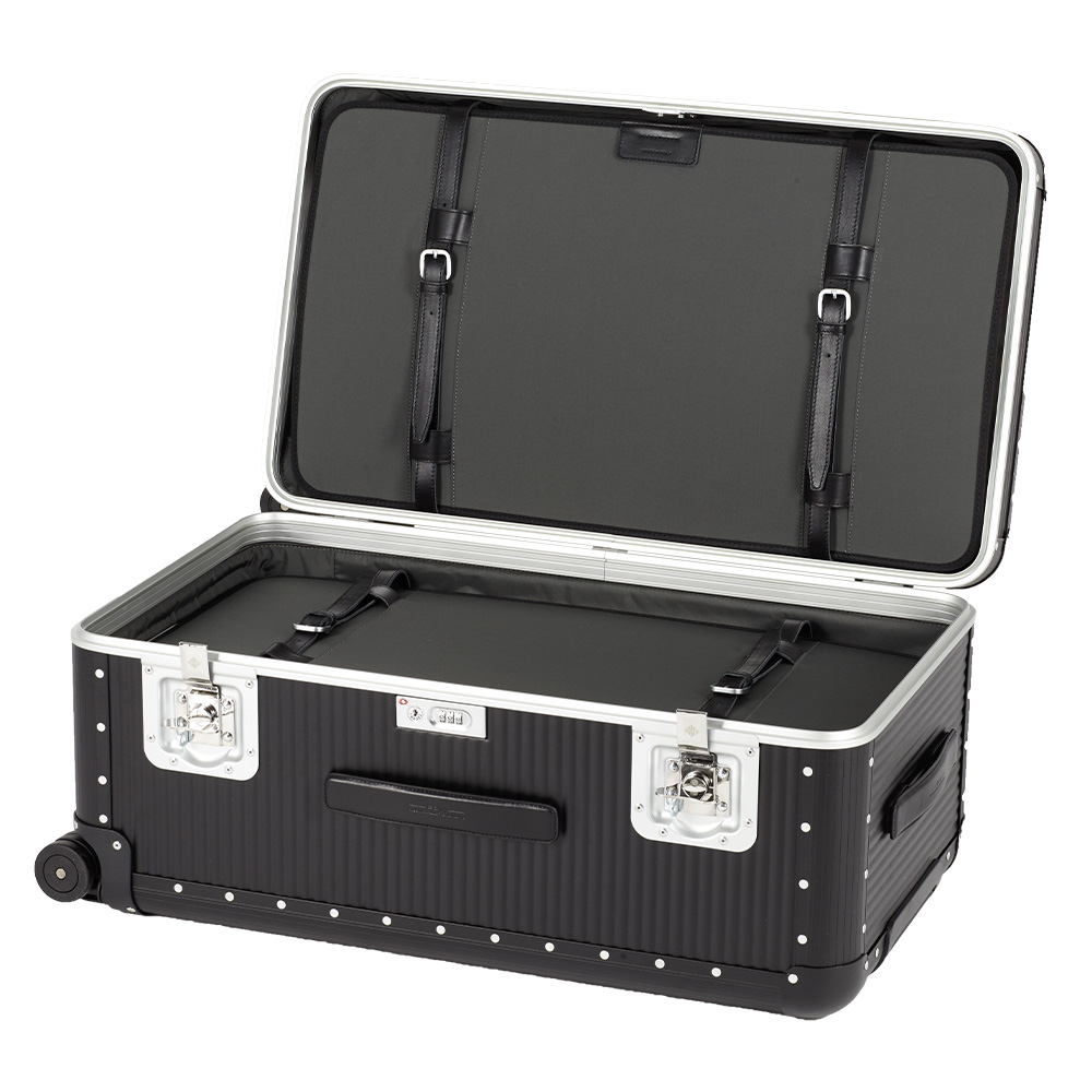 FPM BANK TRUNK ON WHEELS L Caviar Black, , large