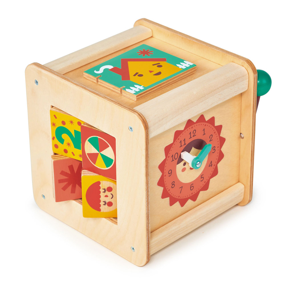 【Mentari】Toddler Activity Cube, , large