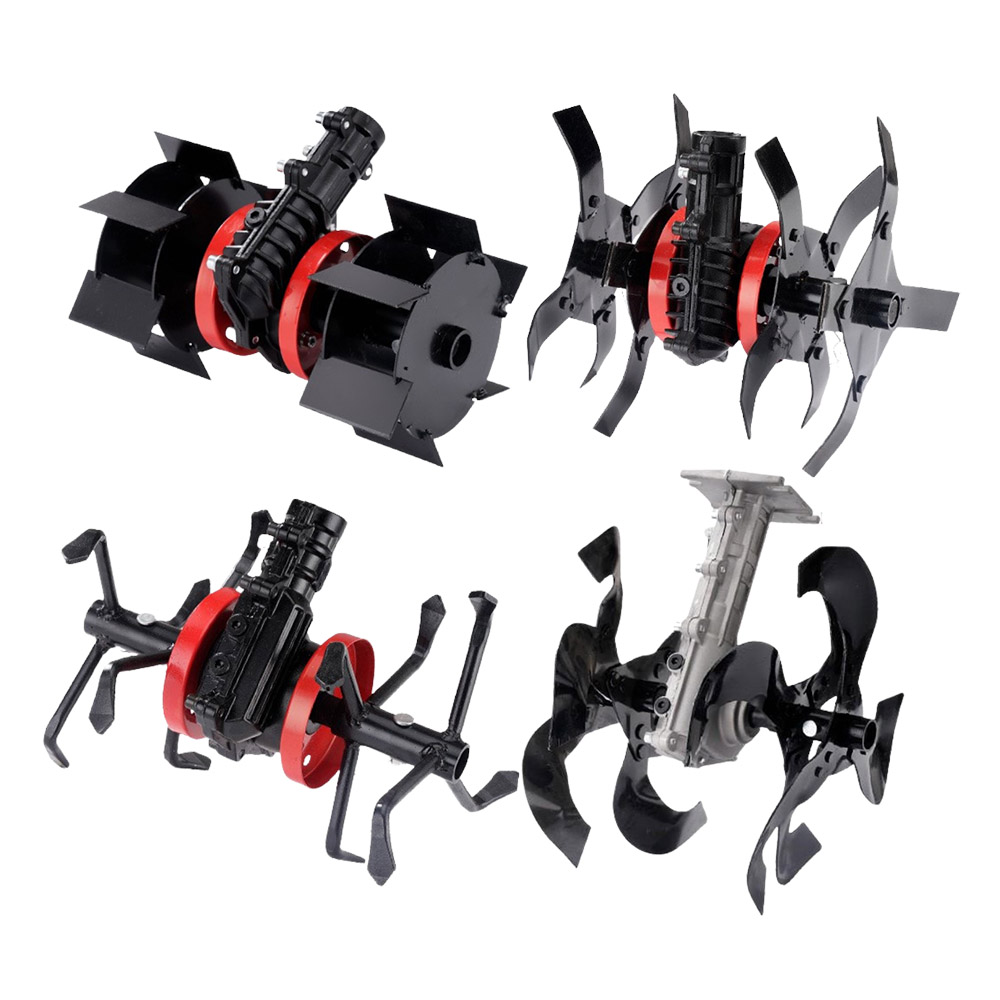 Small soil tiller accessories - New 7CM weeding wheel 28x9 teeth, , large