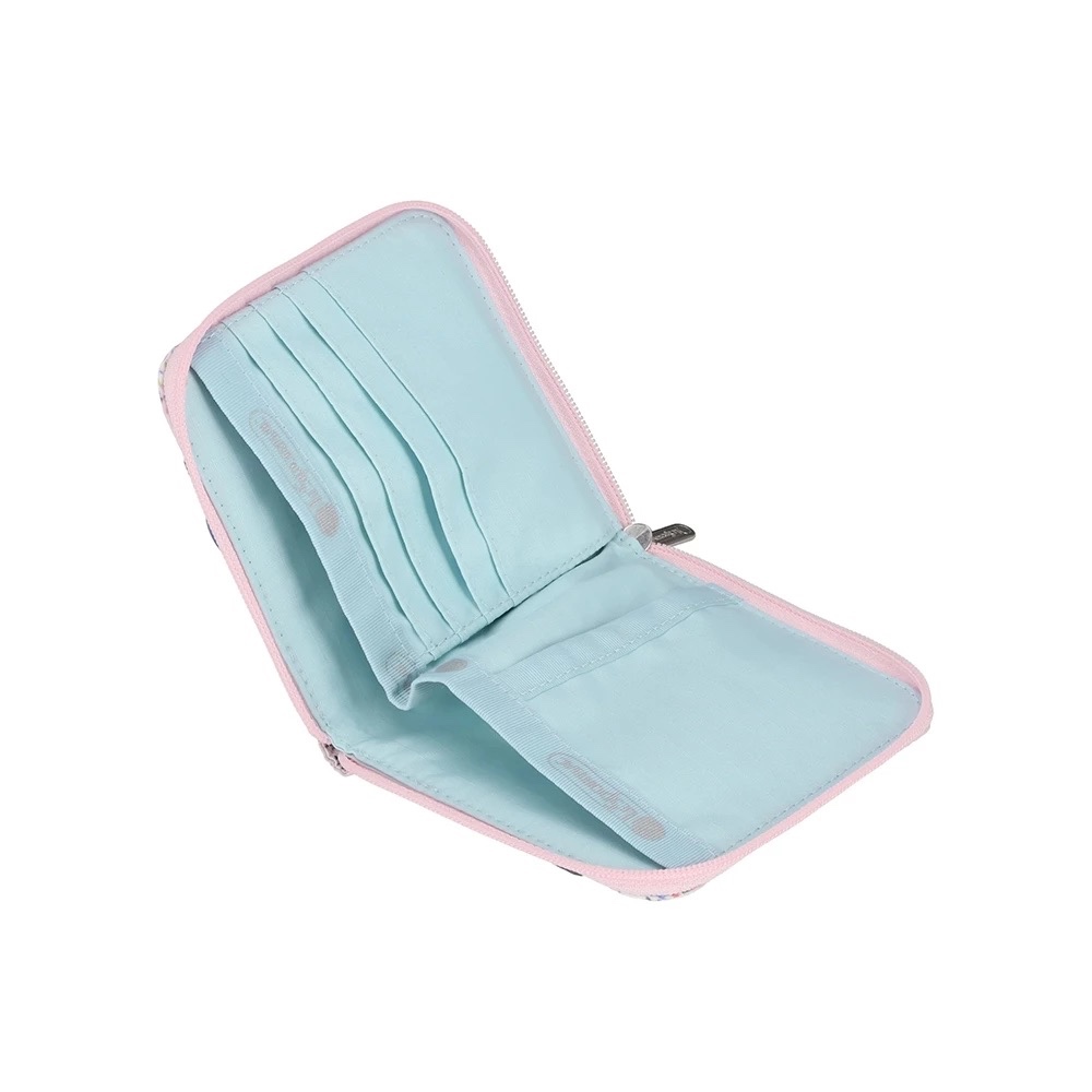 正品 Lesportsac Compact Zip Wallet 極簡輕薄錢包 - 北國小刺蝟, , large