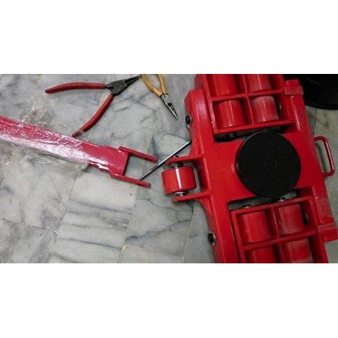 WIN 五金 WIN四輪/八輪德式搬運坦克 前導輪 起重工具 搬運工具 手拉吊車 電動吊車 機台搬運 搬運小坦克, , large