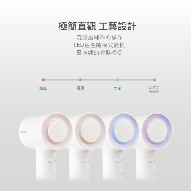TESCOM TD760TW 專業負離子吹風機 BLDC馬達 無刷馬達 千萬級高濃度負離子 公司貨, , large