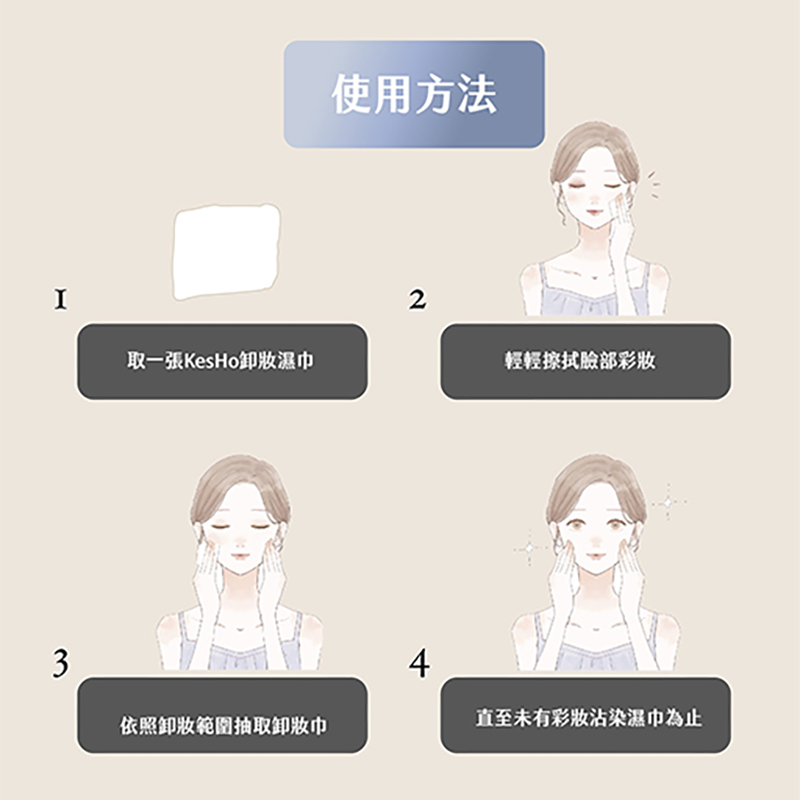 Kesho Minimalist Amino Remover Wipes, , large