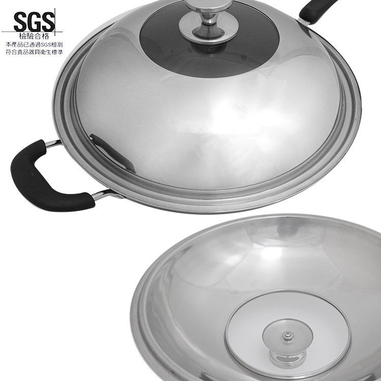 瑪露塔鈦金中華深型炒鍋-單柄-36cm-1組, , large