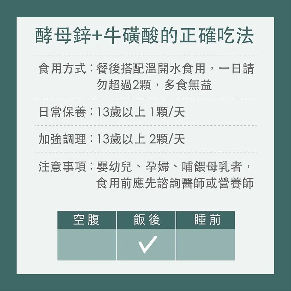 【FJ豐傑生醫】酵母鋅+牛磺酸30顆/袋-酵母鋅牛磺酸滋補強身x調節生理機能x維持能量正常代謝, , large