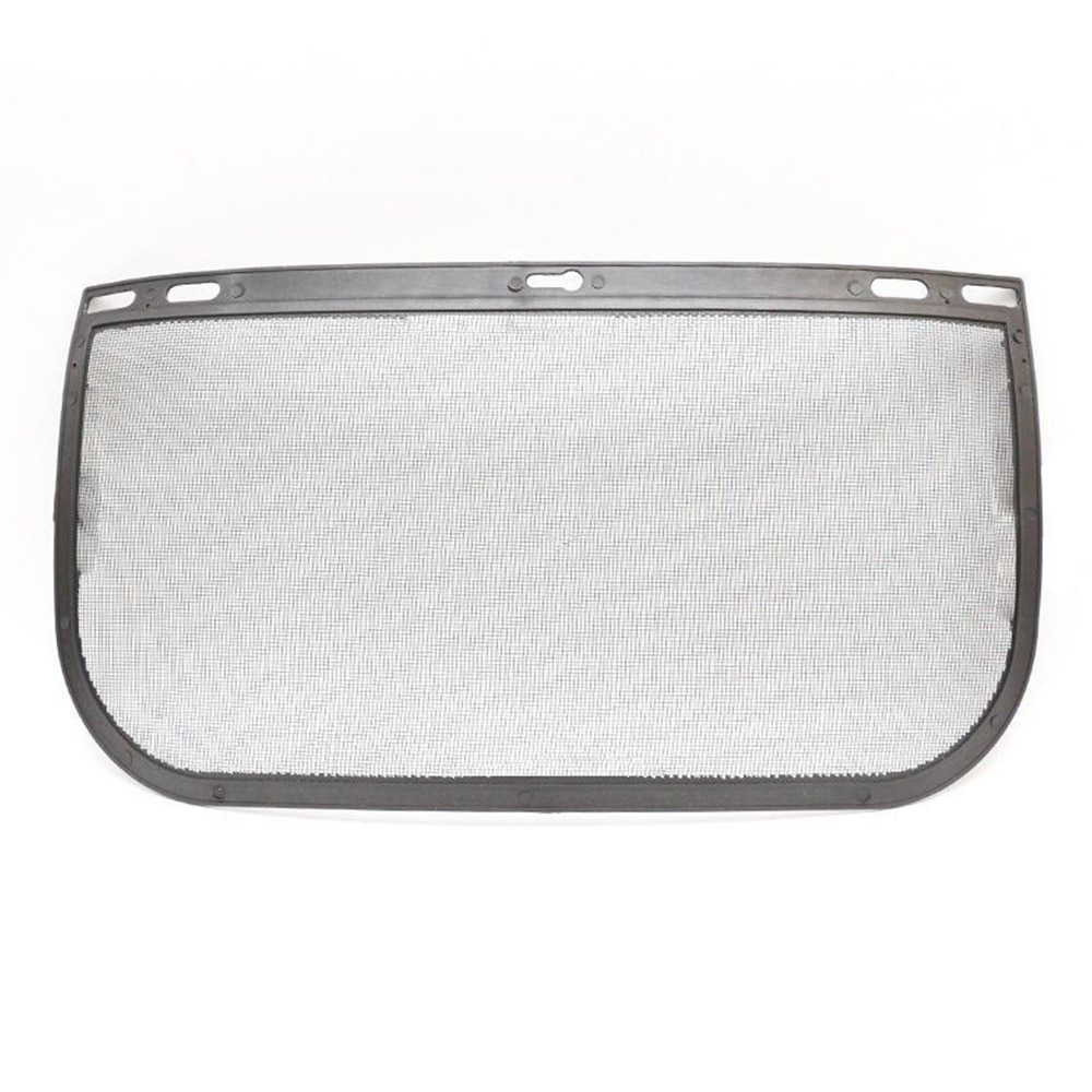 Removable and replaceable protective face mask/accessories/black net for lawn mowing, , large