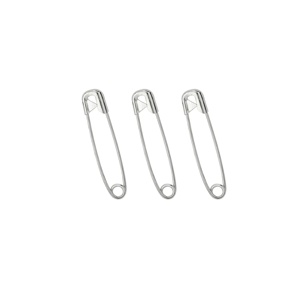 力大牌ABEL 豪華盒 2號銀色別針28mm (1012), , large