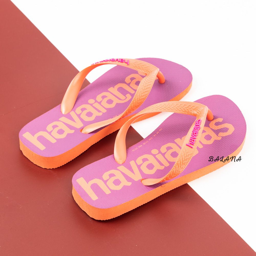 [巴拉娜巴西人字拖專賣店]中壢實體店面Havaianas 哈瓦仕 夾腳拖/人字拖鞋 TOP LOGOMANIA 沙灘 海灘 海邊, , large