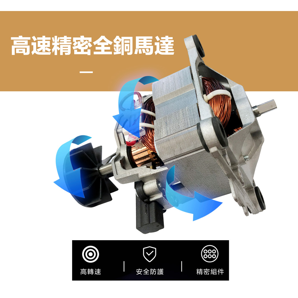 Kolin Commercial Juice and Smoothie Blender with Noise Reduction Cover KJE-KYR801, , large