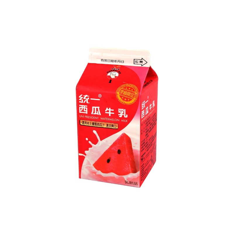 統一西瓜牛乳400ml, , large