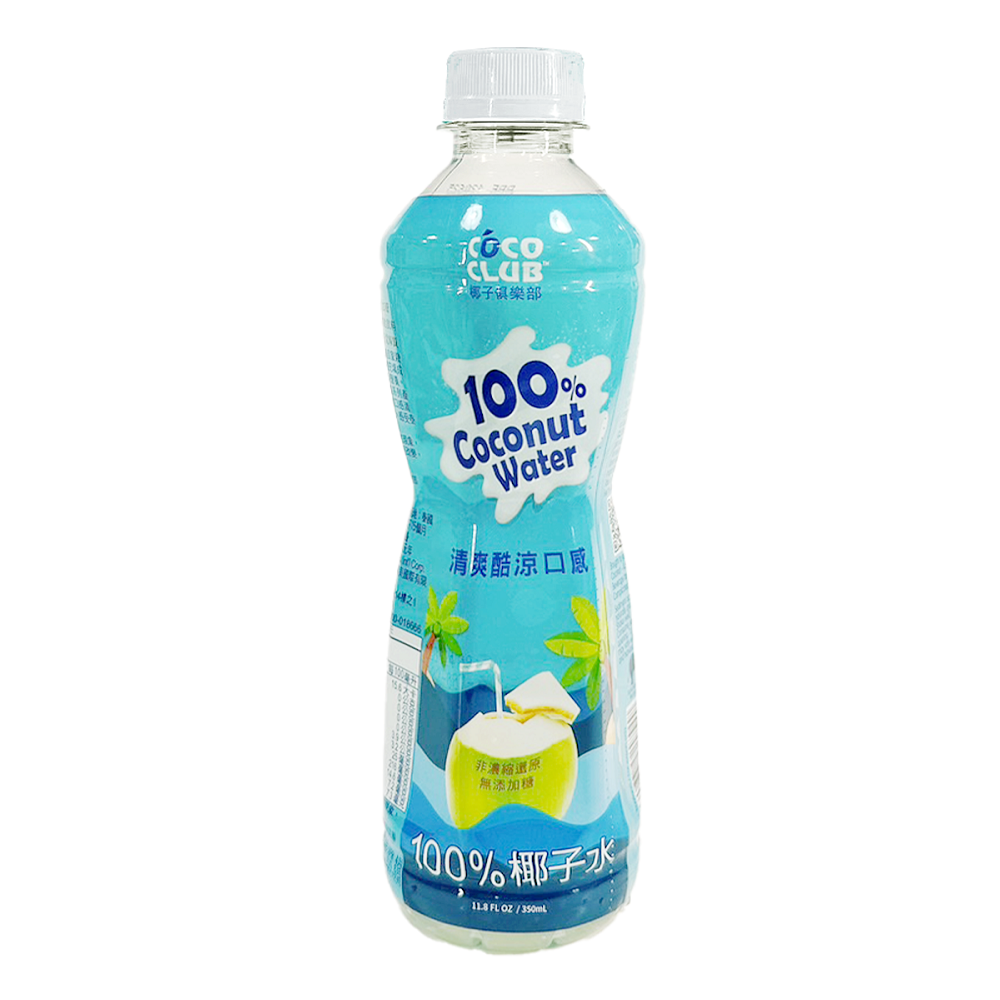 酷椰嶼椰子俱樂部100椰子水 350ml, , large