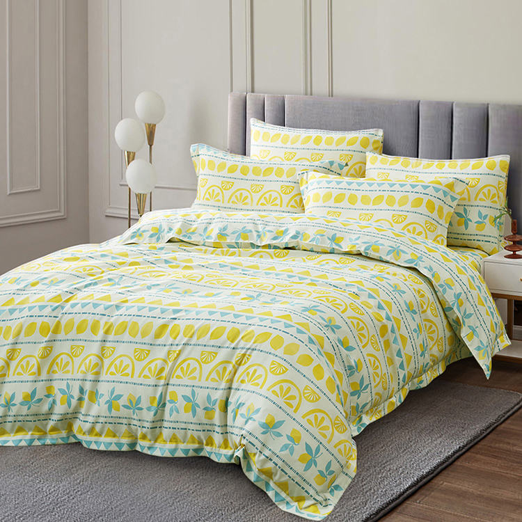 【多利寶寢具】Indian新科技天絲吸濕排汗雙人加大四件式床包兩用被組-遇見, , large