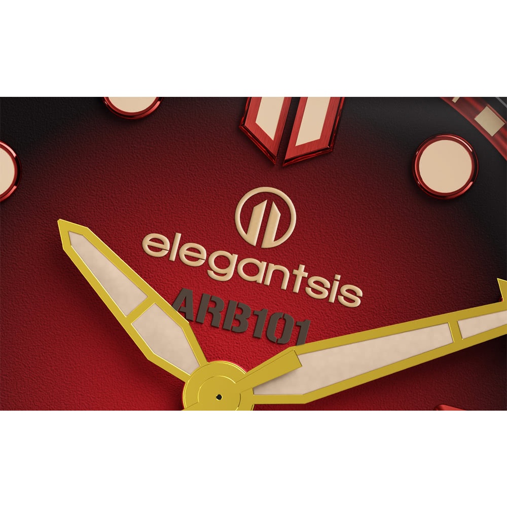 elegantsis 愛樂時 海龍蛙兵 50週年紀念 GMT 青銅機械錶 ELJO43AS-ARB NB01LC, , large