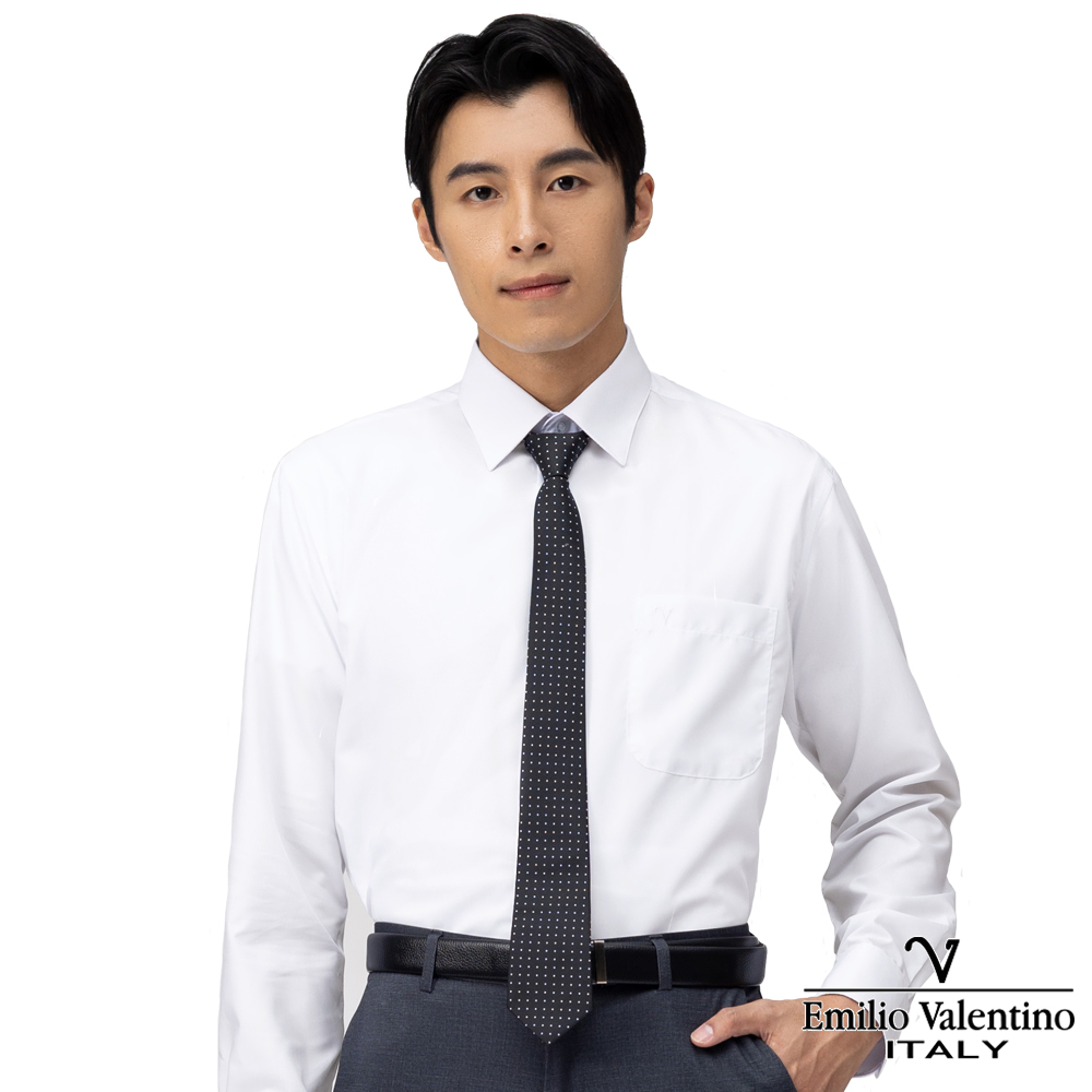 Mens Plain Smart Shirts (L)