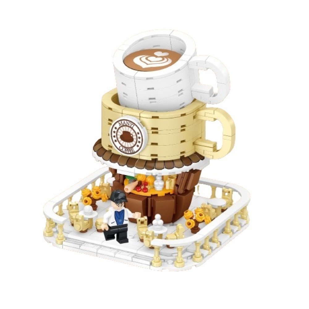  [Brick Republic]ShuangGao 20801 Caf&eacute; (Educational Building Blocks)