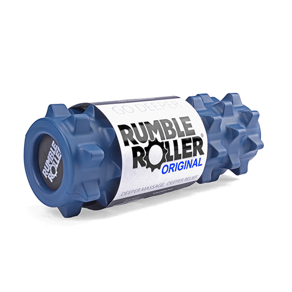 [秉宸] Rumble Roller 深層按摩滾輪 狼牙棒 短版33cm 滾筒 標準版硬度 代理商貨, , large