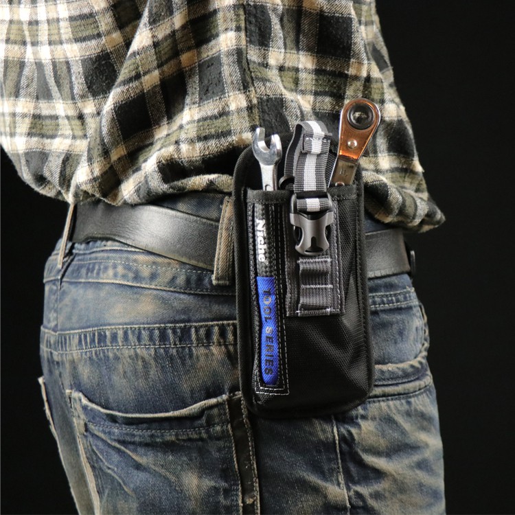 【Niche 樂奇】工具收納袋 無線對講機 雷射測量儀收納包 腰包 腿袋 TL-6216, , large